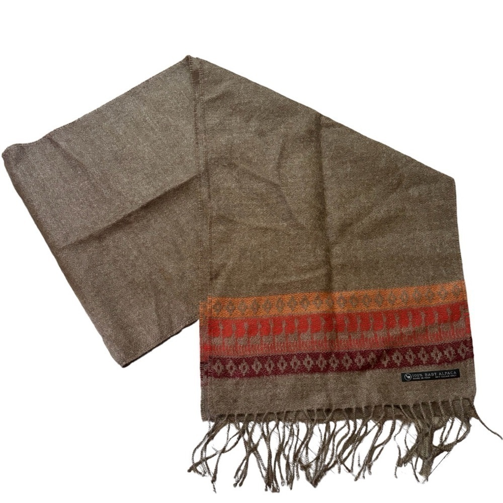 100% Pure Baby Alpaca Scarf